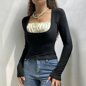 Coquette Milkmaid Long Sleeve Top - Y2K Streetwear Essential