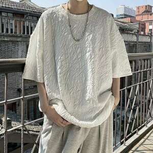 Harajuku Oversized Tee for Men's Y2K Streetwear