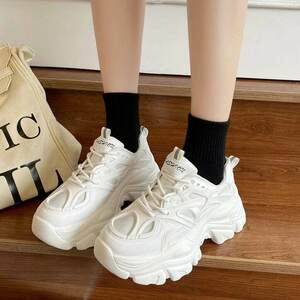 Retro Y2K Style Chunky Platform Women's Sneakers