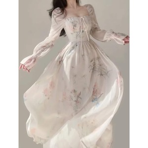 Y2K Boho Floral Maxi Dress: Streetwear Fairycore Style