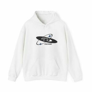 Y2K Star Hoodie: Black and White Streetwear Fashion