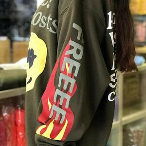 Y2K Streetwear Chic Lucky Me Ghost Oversize Sweatshirt