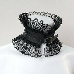 Y2K Style Gothic Leather Choker for Streetwear Edge