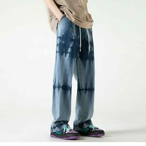 Y2K Urban Loose Fit Denim Harem Pants for Streetwear Style