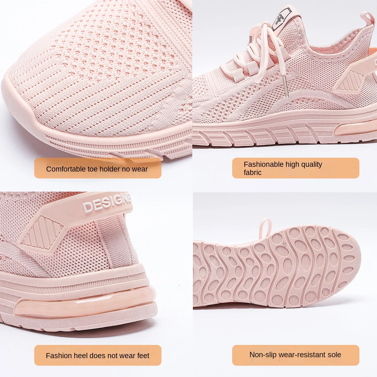 2024 Spring Korean Style Women's Breathable Sneakers