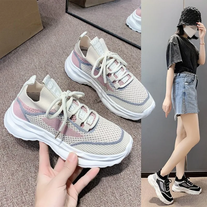 2024 Spring Women's Breathable Mesh Sneakers - Lightweight Running Shoes