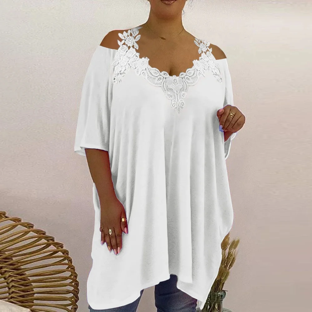 2024 Summer Women's Plus Size Short Sleeve Tee Shirt