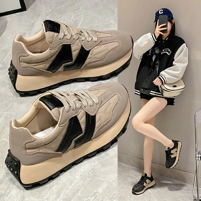 2024 Women's Zinc Sulfide Running Sneakers - Casual Fashion Vulcanized Shoes