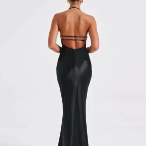 Backless Maxi Dress for Women | Spaghetti Strap Bodycon