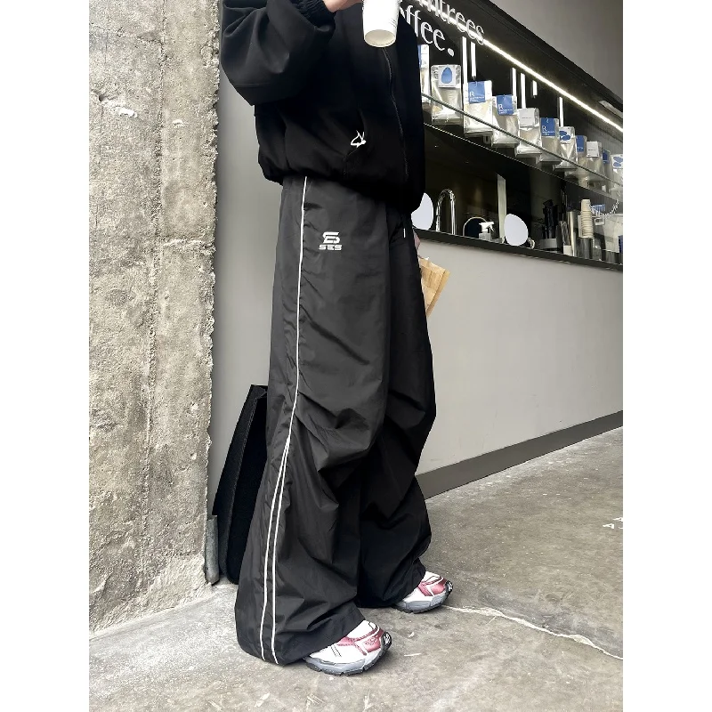 Baggy Parachute Y2K Joggers Streetwear Tracksuit