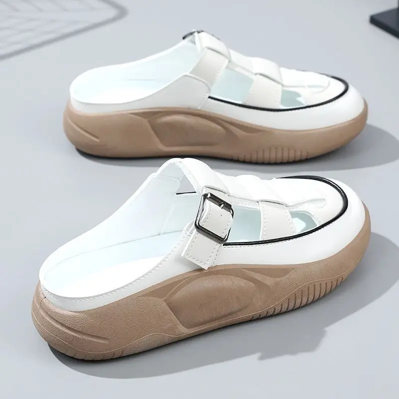 Baotou Women's Summer Platform Beach Slippers