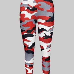 Camo Skinny Leggings 2024 | Spring Summer Elastic Yoga Pants