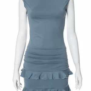 Casual Women's Sleeveless Bodycon Mini Dress - Summer 2024 Fashion