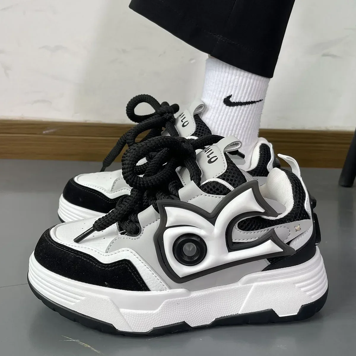 Chunky Sneakers 2024 Brand Design Men's Casual Shoes