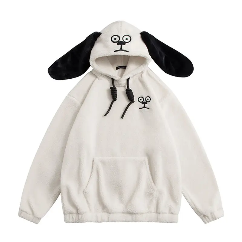 Cozy Rabbit Ears Hoodie for Women | Warm Vintage Pullover