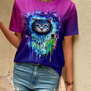 Creative Printed Women's T-Shirts: Spring Street Style