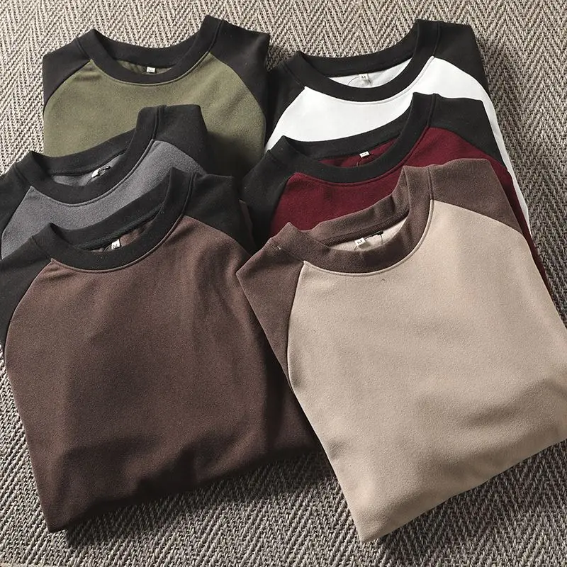 Double-Sided Fleece Raglan Sleeve Shirt for Men & Women