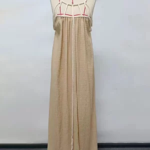 Elegant Hollow Out Maxi Dress | Women's Summer Fashion