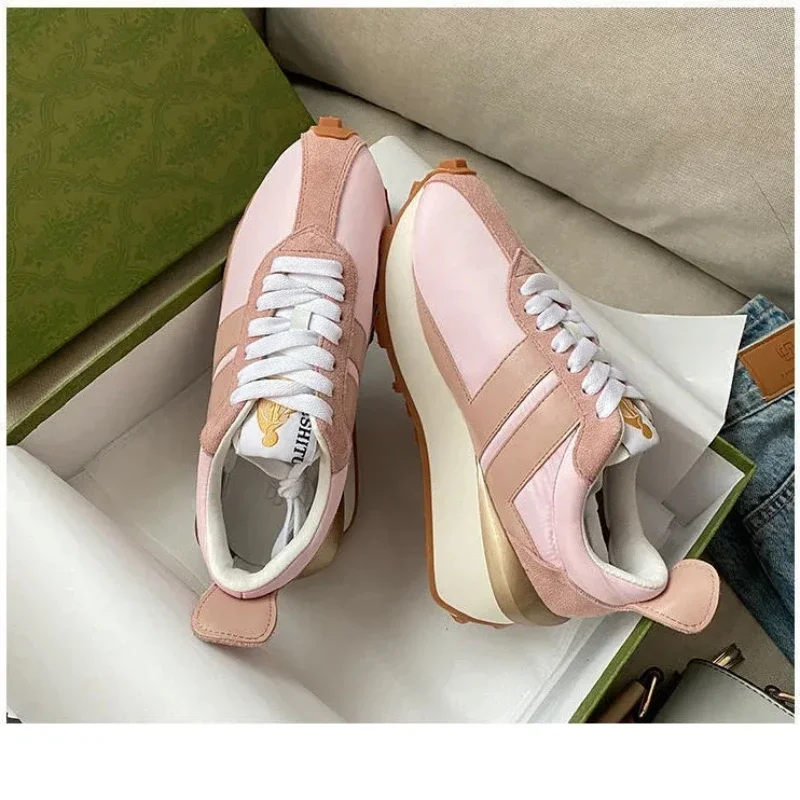 Fashion Brand Women's Platform Heightening Sneakers