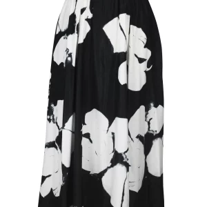 Floral Print Plus Size Skirt for Women, Casual Spring & Summer Wear