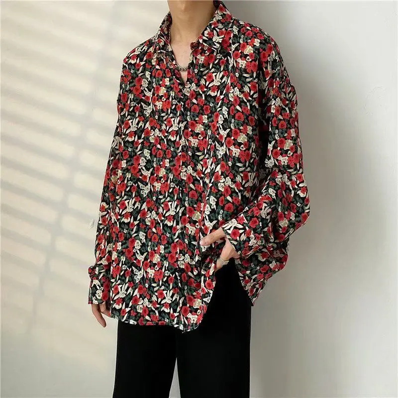 Hawaiian Beach Shirts Men's Long Sleeve Casual Fashion - Spring/Summer Collection