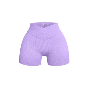 High Waist Women's Yoga Shorts for Fitness & Hip Lifting