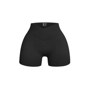 High Waist Women's Yoga Shorts for Fitness & Hip Lifting