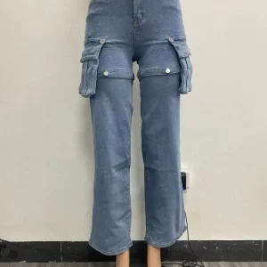 Hipster High Waist Denim Shorts with Sexy Hollow Out Pockets - 2024 Streetwear