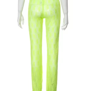 Lace Bow Tight Flared Pants | Sexy Lift Hip Trousers