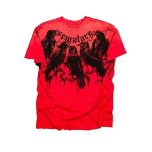 Men's Hip-hop Gothic Graphic T-Shirt | American Y2K Harajuku Streetwear