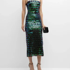 Sequin Suspender Dress: Elegant Backless Sleeveless Evening Wear