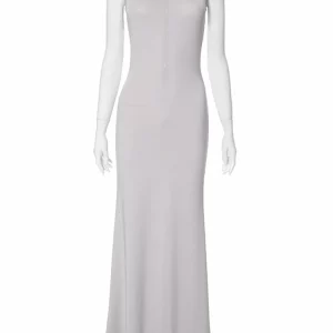 Sexy Sleeveless Bodycon Maxi Dress for Women - Elegant Evening Party Fashion