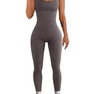 Sleeveless Yoga Jumpsuit for Women | High Waist Hip Lifting | Large Size Tight Sports Clothes