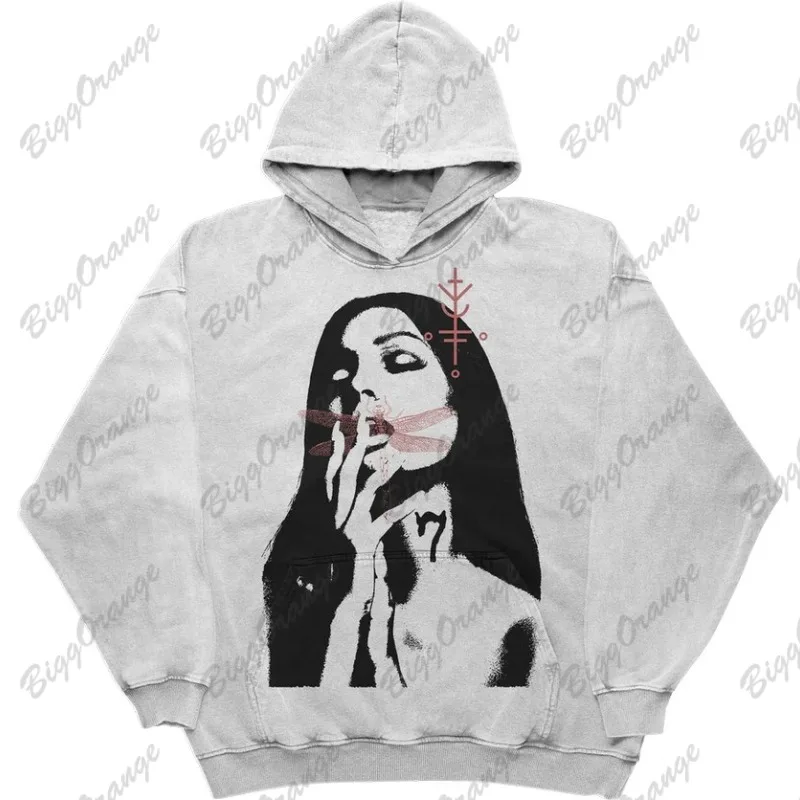 Stylish Oversized Hoodie for Women | Trendy Streetwear Sweatshirt for Couples | Unique Y2K Fashion