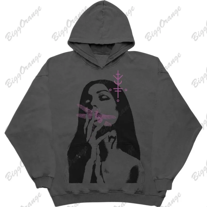 Stylish Oversized Hoodie for Women | Trendy Streetwear Sweatshirt for Couples | Unique Y2K Fashion