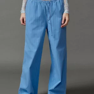 Vintage 2000s Striped Wide Leg Pants for Women