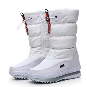 Winter Women's Waterproof Snow Boots with Non-slip Sole & Fashionable Fur Lining