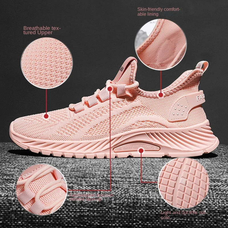 Women's Breathable Mesh Casual Sneakers | Designer Fashion Shoes