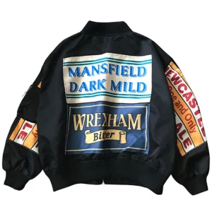 Women's Harajuku Windbreaker Jacket with Patch Designs