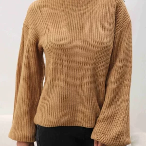 Women's Lantern Sleeve Loose Fit Sweater for Autumn & Winter