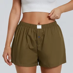 Women's Plaid Shorts: Spring/Summer Casual Lounge Streetwear