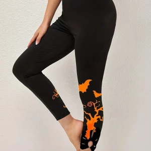 Women's Printed High Elasticity Sports Leggings