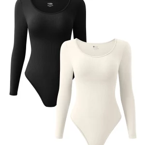 Women's Sexy Long Sleeve Yoga Sports Bodysuit