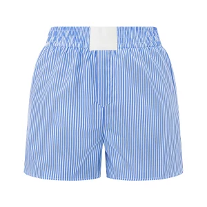 Women's Striped Loose Shorts 2024 Summer Collection - High Waist Casual Lounge Shorts