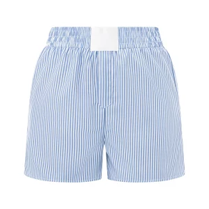 Women's Striped Loose Shorts 2024 Summer Collection - High Waist Casual Lounge Shorts