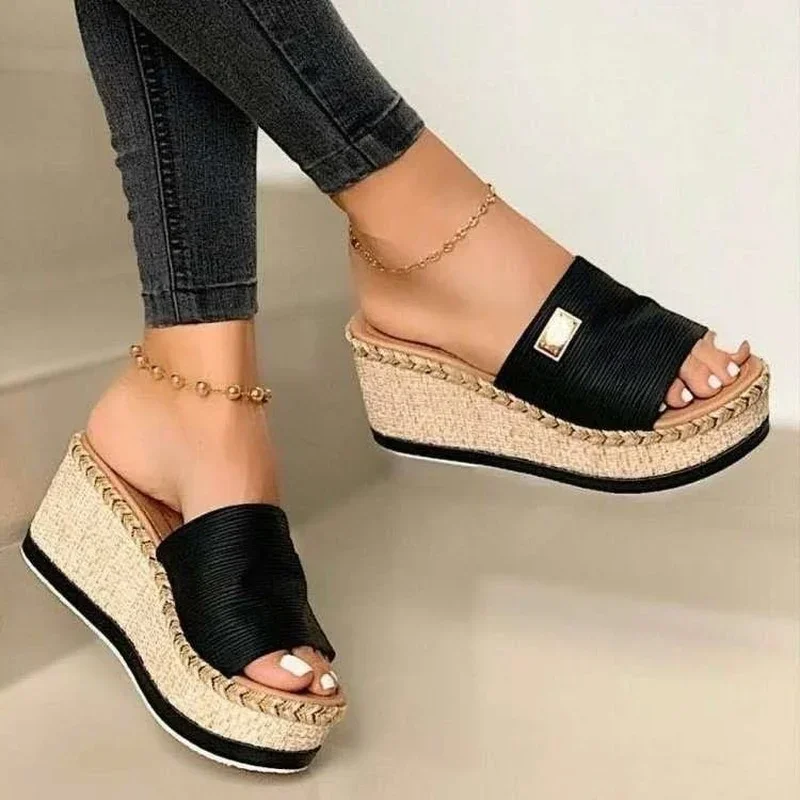 Women's Summer Platform Wedge Sandals - Classic Style