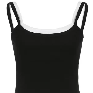 Y2K Knitted Tank Top for Women - Sleeveless Summer Streetwear