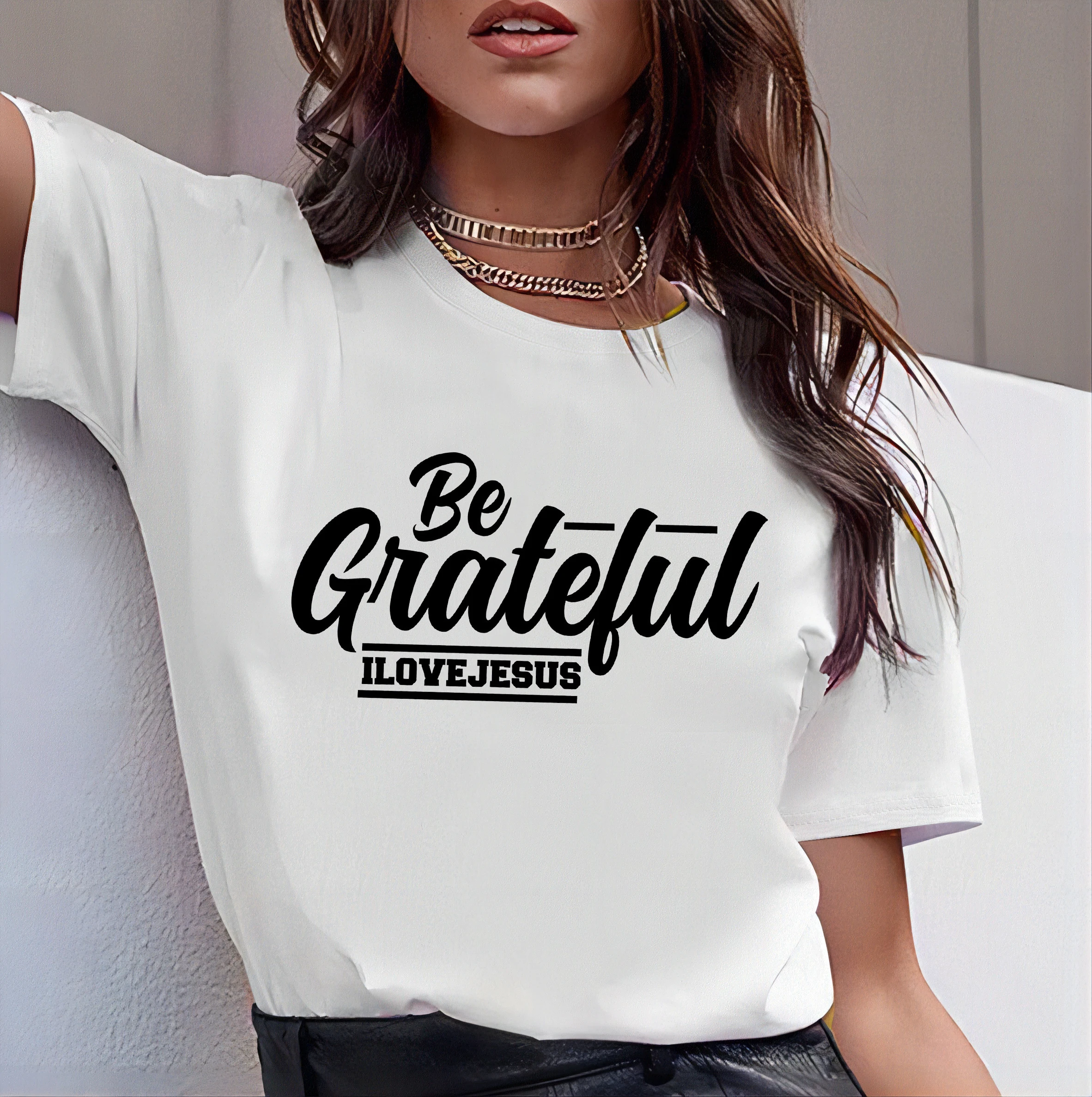 Gospel Christian Y2K Fashion Tee - Retro 90s Summer Outfit