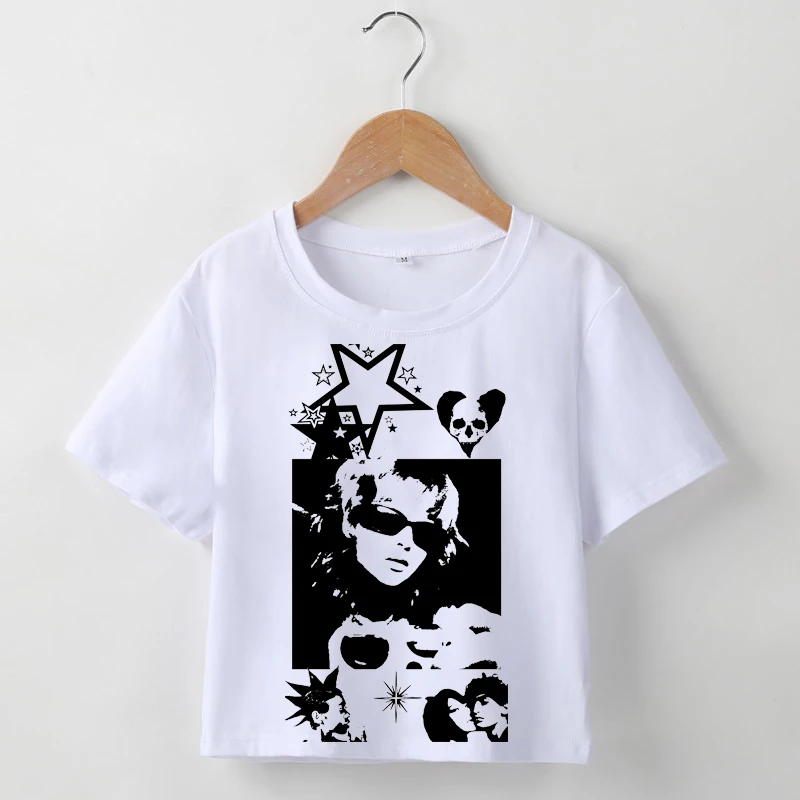 Retro Y2K Movie Print T-Shirt: European & American Style Street Chic for Women