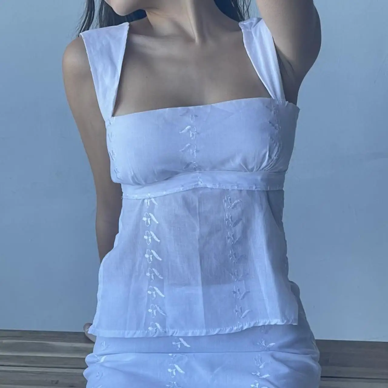 Vintage Lace Trim Camisole: Y2K Streetwear Spaghetti Strap Tank Top